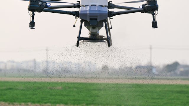 A pulverização por drone funciona?